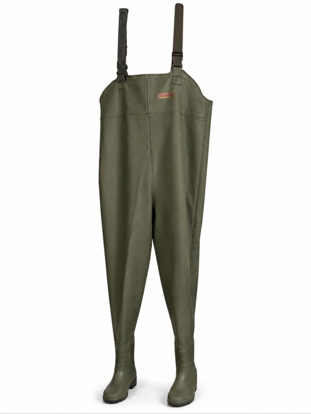 Bushline Outdoor Chest Waders Men’s Size 10 Green Waterproof Fishing Hunting